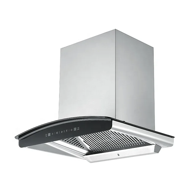 Delicate Home Appliance Cooker Hood Wall-Mounted Electric Kitchen Range Hood high quality Chimney Extractor