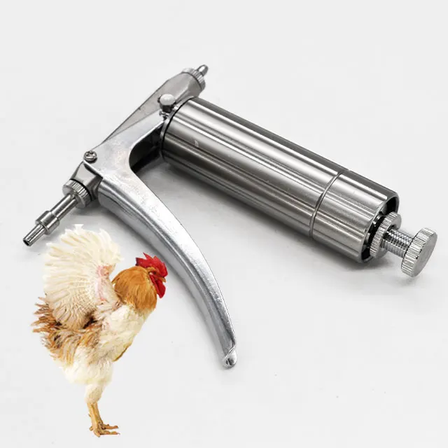 0-2ml Bottle Connected Automatic Vaccine Syringe Vet Dosing Veterinary Continuous Syringe