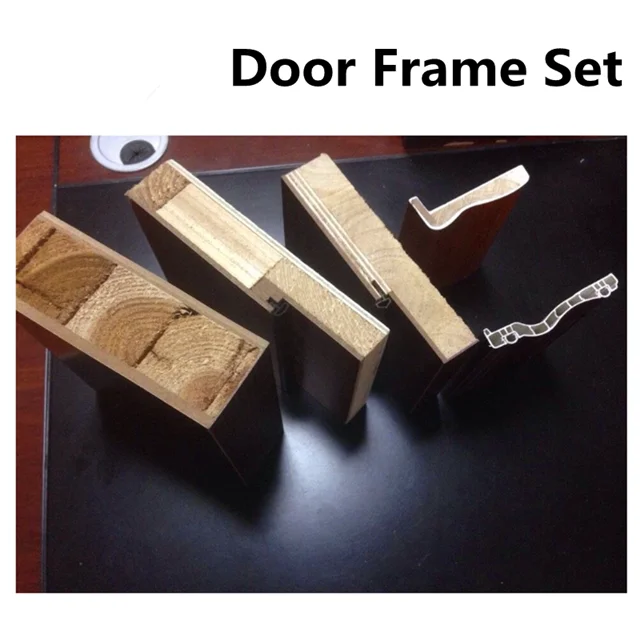 
New design apartment villa entrance melamine swing wood entry door 