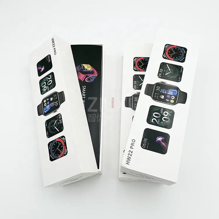 
HW22Pro Smart Watch 1.75 Inch Screen Warless Charger Rotate Button IWO Reloj HW22 HW 22 Pro Series 6 Smartwatch 