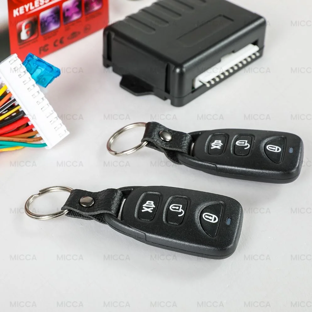 Wholesale Remote Lock Unlock Trunk Release Car Black Dc 12V Universal Car Key Stable Keyless Entry System