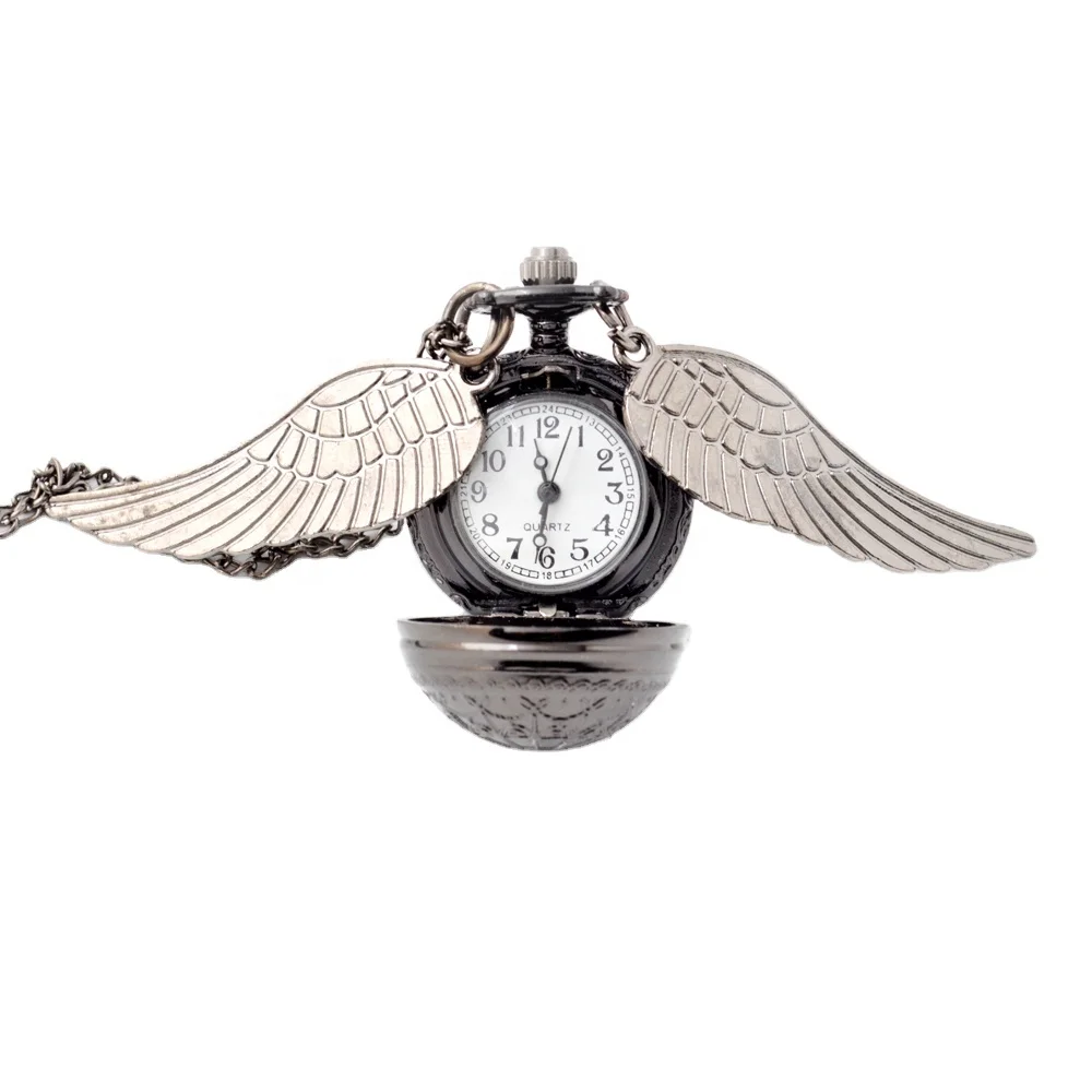 Popular Drop Ship Pocket Watch With Chain Sweater Necklace Wind Watch