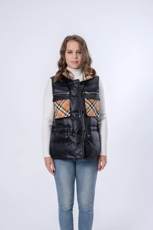 Fashion 90% White Goose Down Breathable And Soft Coat Lightweight Down Vest