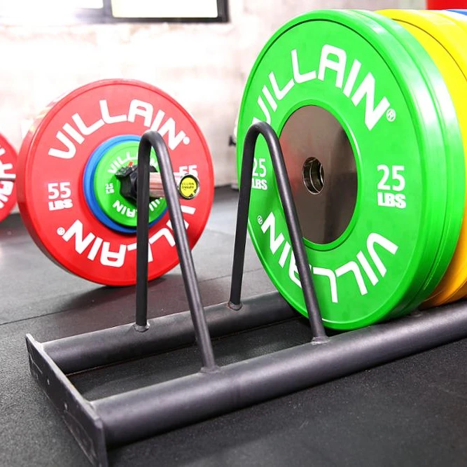 Custom Logo Weight lifting bumper plate barbell set