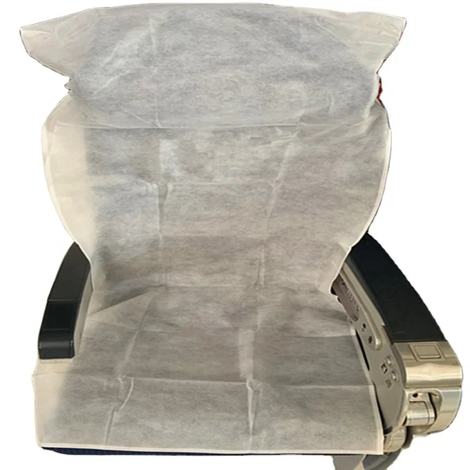 Aircraft Airplane Theater Seat Cover Tray Table Cover Armrest Cover Non Woven Fabric