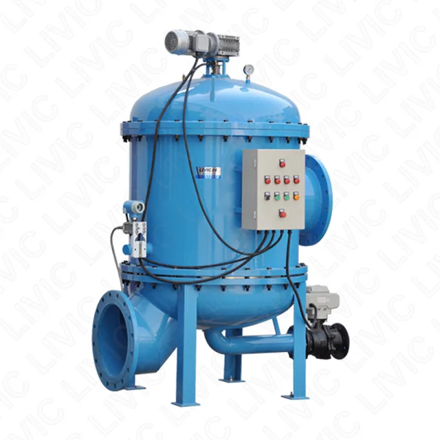 1 - 40cp Automatic Back Flushing Filter Self Cleaning For Water Treatment