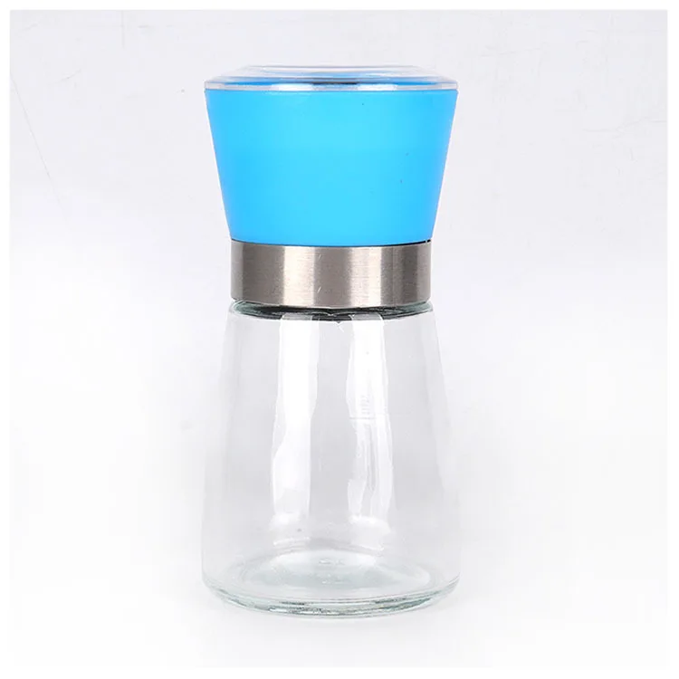 Brand New Wholesale Manual Packaging Glass Bottle Salt Pepper Grinder