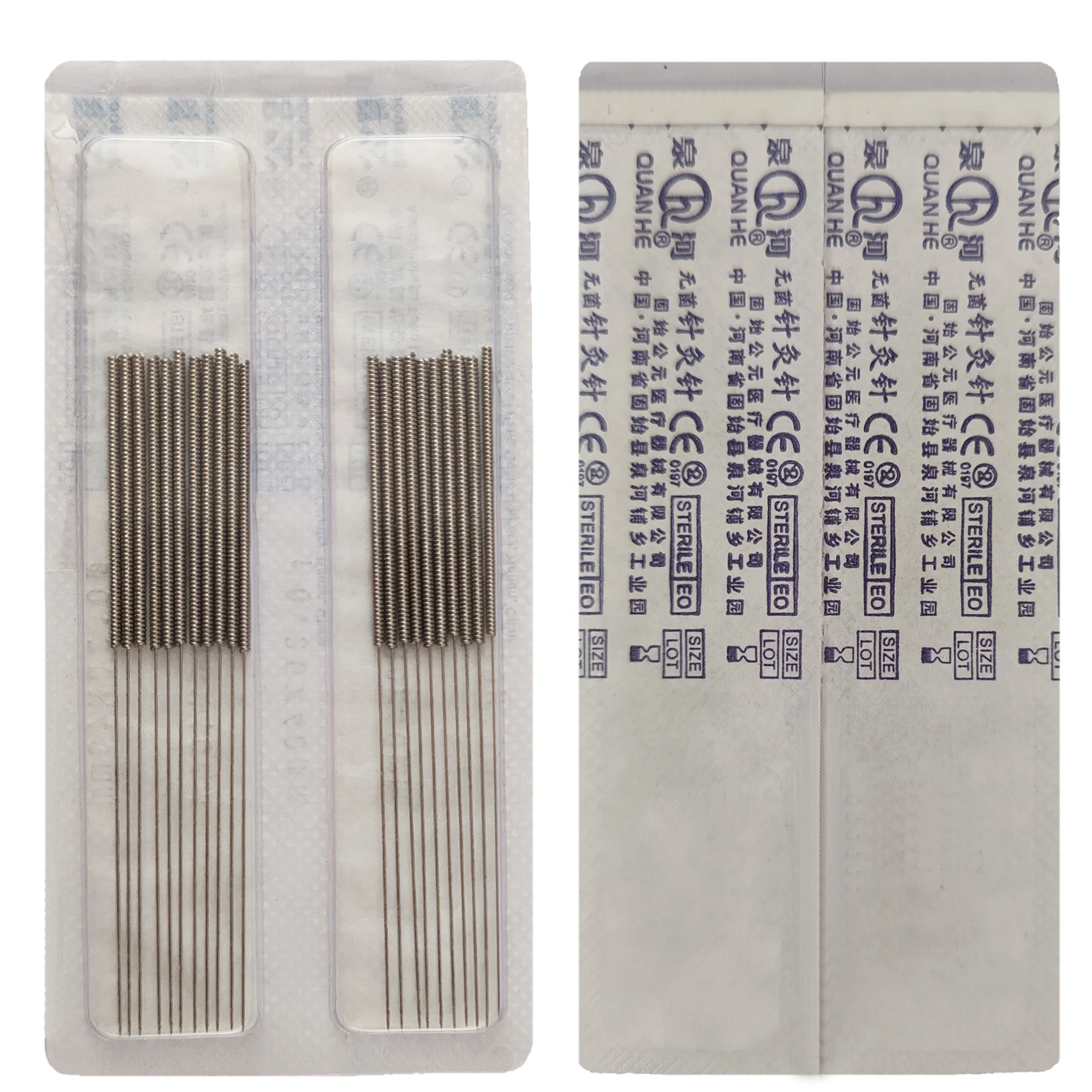 Wholesale Acupuncture Needles Sterile Disposable Silver Handle  200PCS