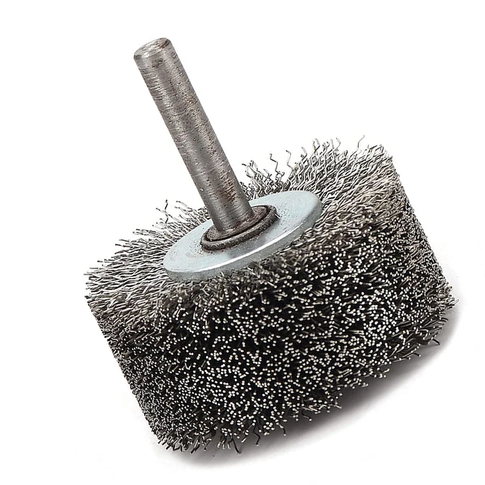 Coarse Crimped Stainless Steel 100*25mm Wire Wheel Cup Brush for Drill polishing cleaning