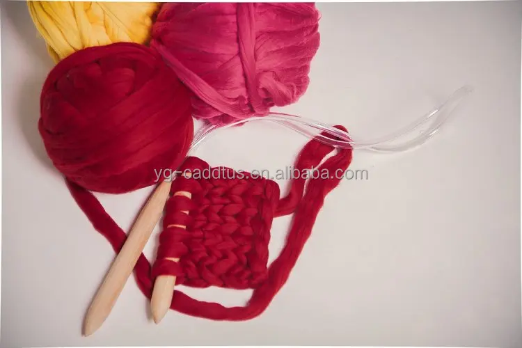 Super Chunky Merino Knitting Yarn Wool Hand Knitting Yarn Can Knit Blanket Scarf  Pet etc.