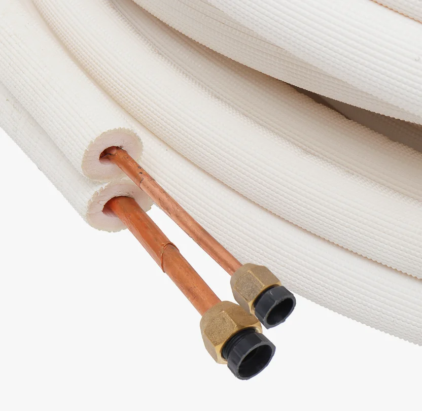 1/4 inch 3/4 inch 25 meters insulation copper tube pipe coil