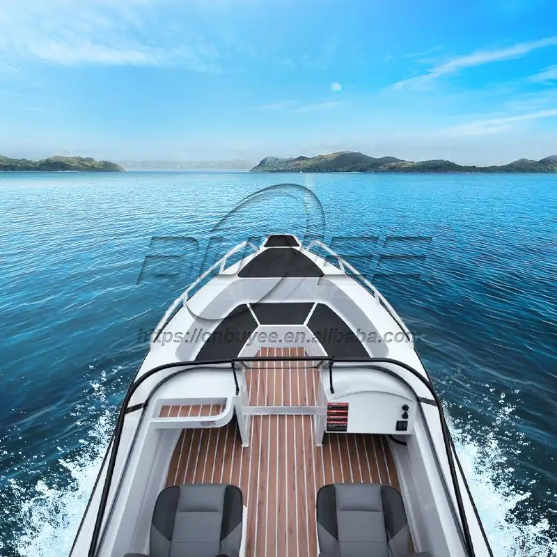 China Manufacturer Offshore 4.8m/16ft Small Aluminium Alloy Boat  Outboard Motor Marine Racing Boat