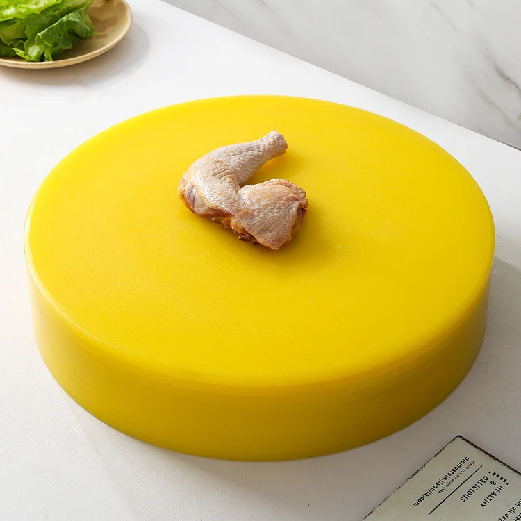 PE Thick Round Cutting Board Knife Plastic Board Sterilizer with Stand Cutting Board Customizable Sustainable Chopping Blocks