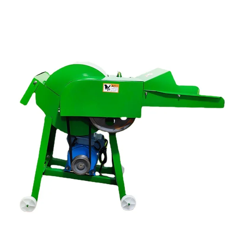 Alfalfa Grinder Machine Chaff Cutter Machine Dry Wet Grass Grass Crusher Animal Feed Wheat Straw Grain Cutting Machine