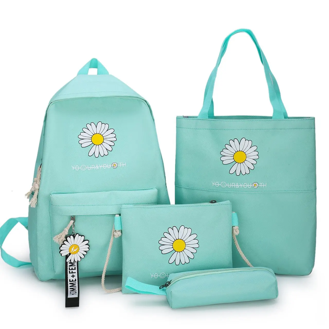 2023 Mochilas Rucksack Custom School Bags for Boys Girls Kids Backpack 5 in 1 Wholesale Waterproof Set