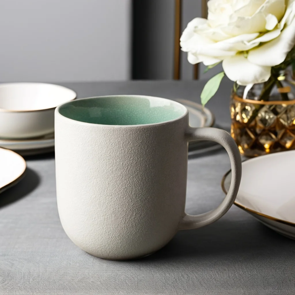 Modern Design Pasta Dish Deep Ceramic Plate with Glaze High Quality Enamel round Pattern for Daily Home Use Weddings