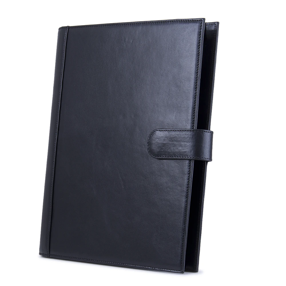 Новая Мода A4 папка для документов из искусственной кожи Padfolio буфер обмена подписи конференций с карманами файлов