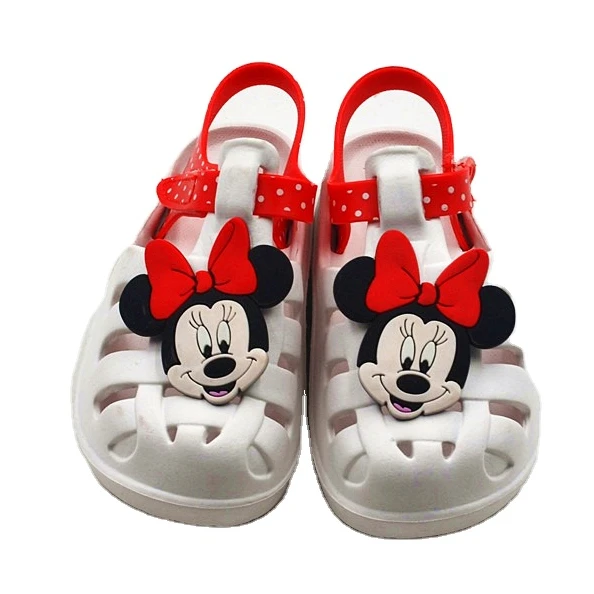 Factory Direct Price Cute Water Proof Mini Kids Shoes Run Safely Flat Sandals Girl Breathable