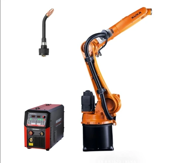 KUKA промышленная рука робота 6 осей с роботом сварочным аппаратом для MIG MAG ARC автоматический сварочный робот-манипулятор