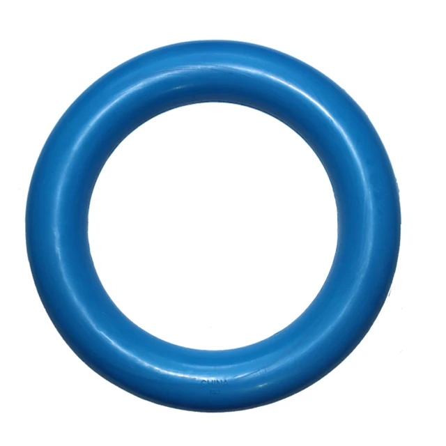 15cm indestrructable durable chew dog rubber ring dog toy