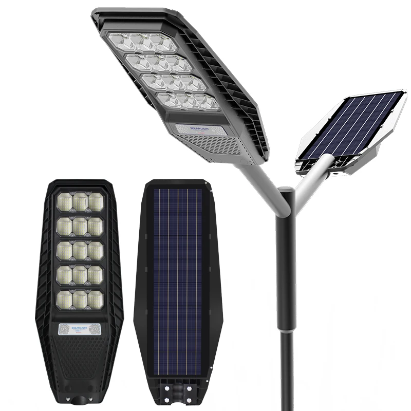 outdoor lighting waterproof IP67 300w 200w 100w solar lamps all in one led solar street light