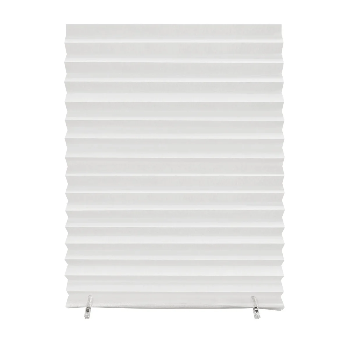 cordless shade natural window blind No Tools  Light Filtering Pleated Paper Shade  non woven paper pleated blind for window