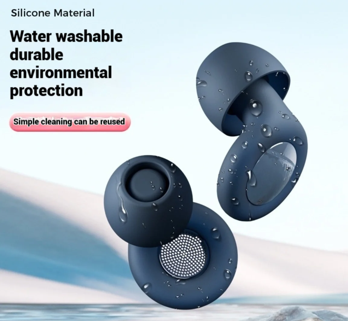 Silicone Earplugs for Noise Reduction Safety Hearing Protection Features