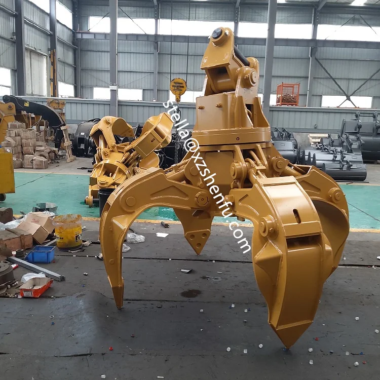 Excavator Scrap Grab