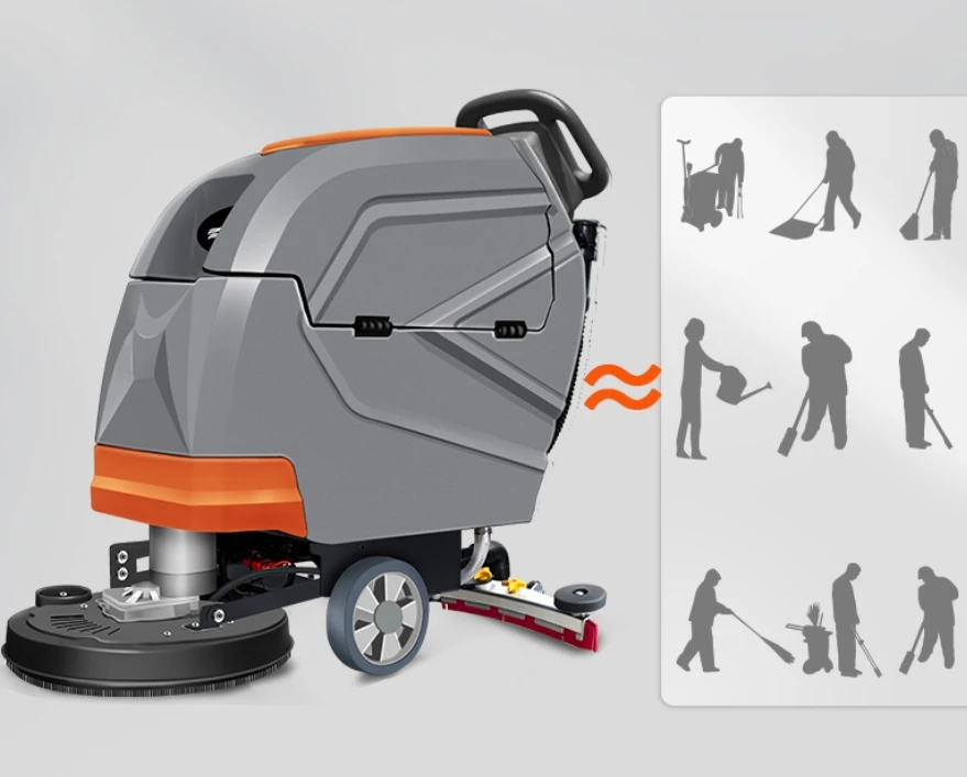 Industrial floor scrubber dryers portable commercial floor scrubber machine fits in the trunk of a medium to large car