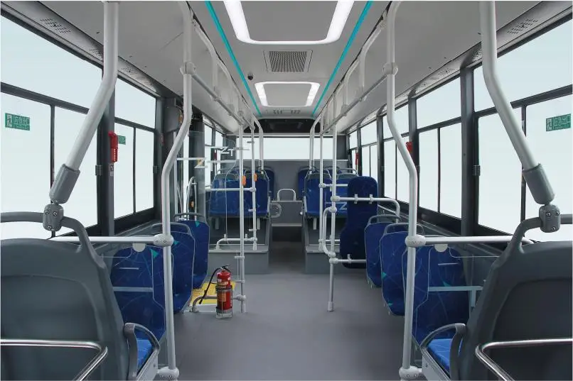 Китайский производитель, 12 м, Новая энергия, мощность аккумулятора 280 кВтч, низконапольный Электрический городской автобус