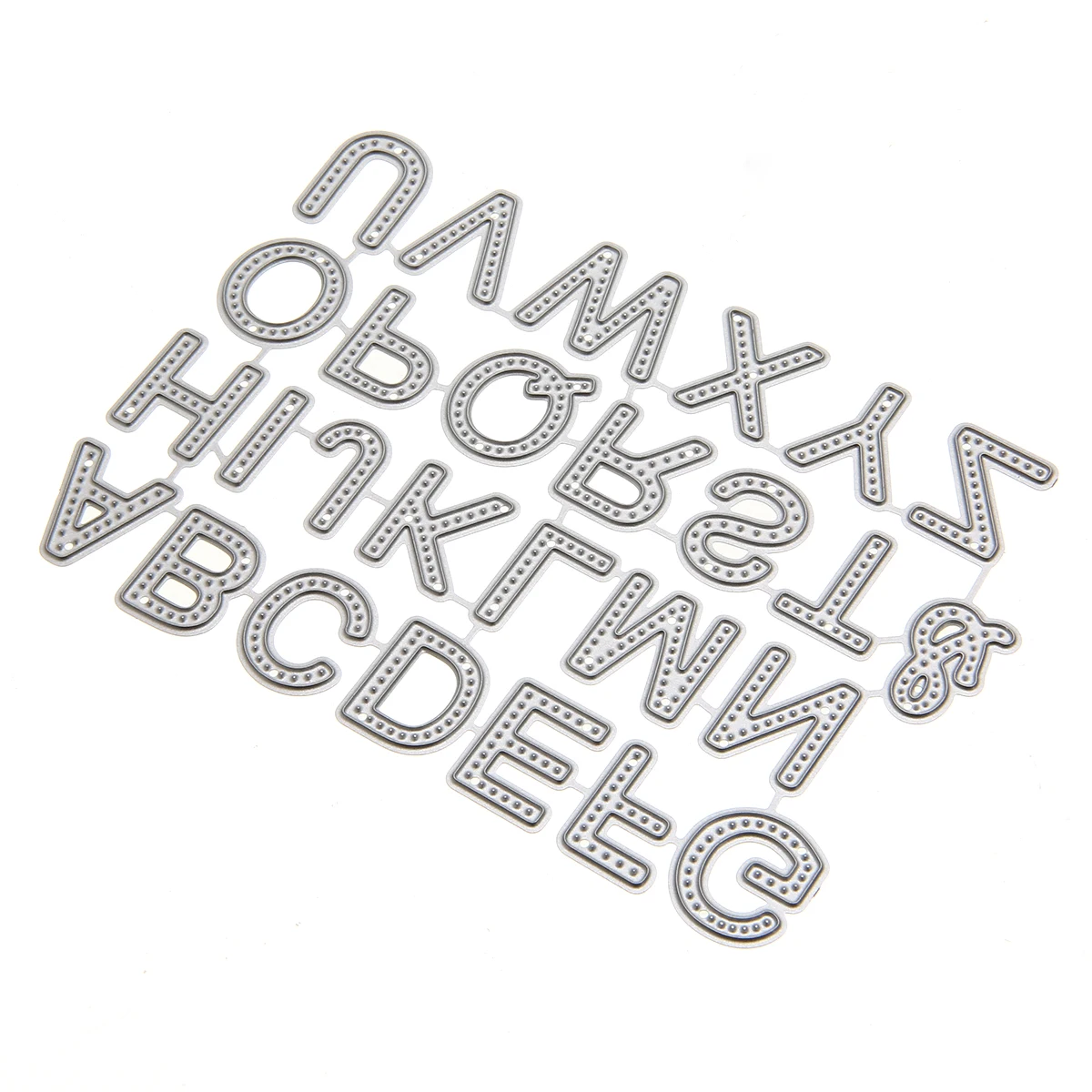 26pcs New Letters Cutting Dies Stencil Scrapbooking Embossing Album Card Craft