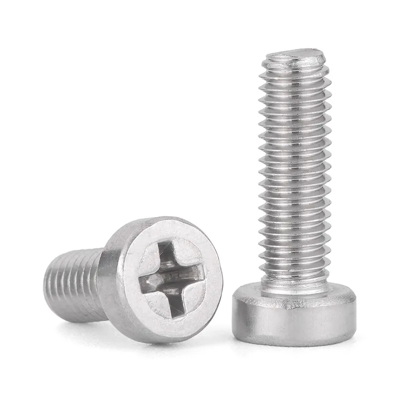 Din7984 Low Profile hexagon Socket Thin Head Cap Machine Screw Din 7984 Cross grooved cup head screws