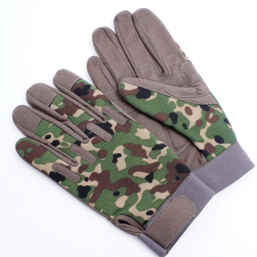 GLOVEMAN синтетический гель мягкий Камуфляж тактическая стрельба охотничье снаряжение перчатки для мужчин