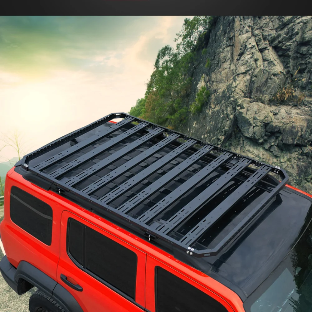 GWM WEY Great Wall TANK 500 Car Roof Luggage Rack Folding Ladder & Expansion Platform Exterior Accessories for Car Modification