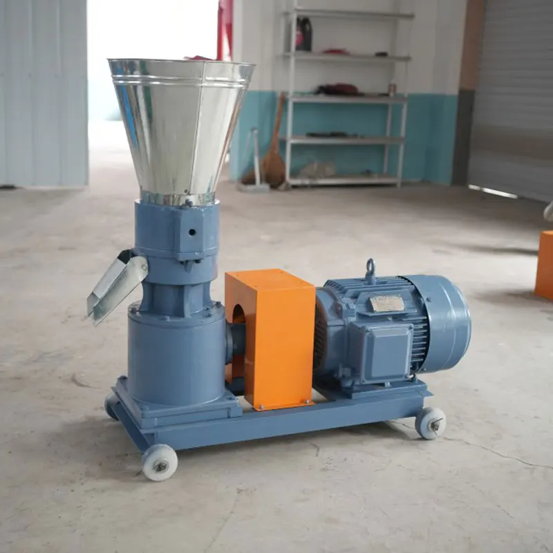 Household Breeding of Small Crop Straw Rabbit Poultry Feed Pellet Mill Pelletizer Machine