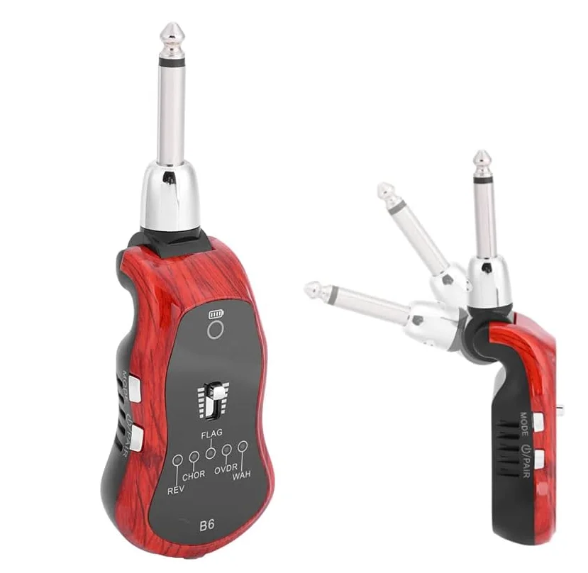 B6 Guitar wireless system transceiver for guitars and electric guitars