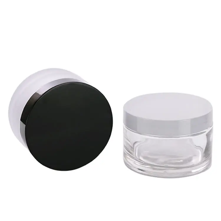 200 Ml With Lid 200g glass Jars With Screw Top Lids Frosted Glass Jars With Lids