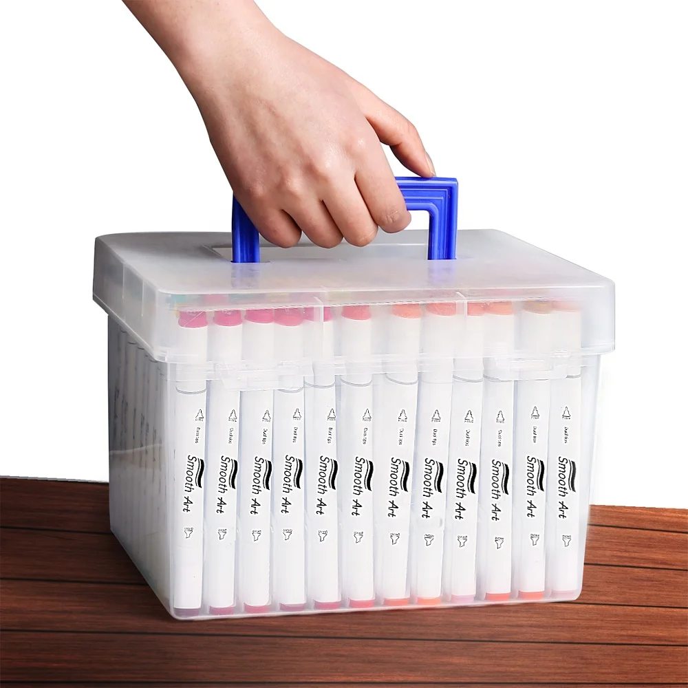  Художественные принадлежности двусторонний маркер для рисования 30/40/60/80 цветов ручка дизайнеров студентов и начинающих