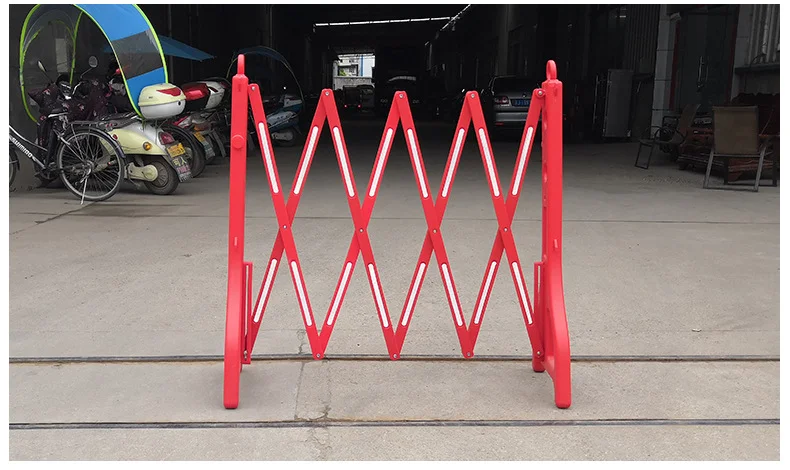 2.5m Plastic Safety Folding Reflective Fence / Barrier