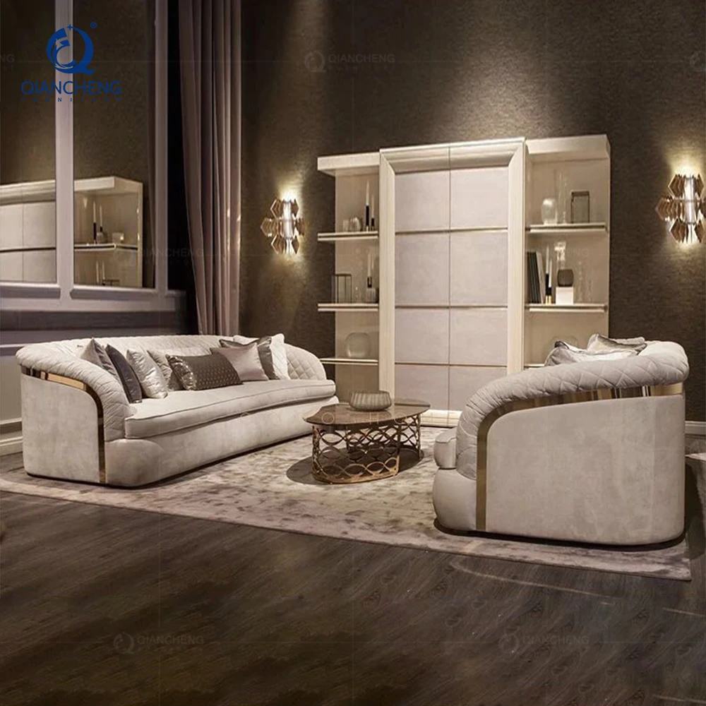 chinese manufacture complete furniture living room couch sofa luxury villa furniture one stop solution juego de sofas para sala
