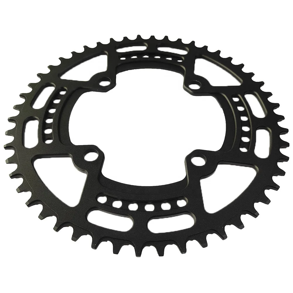 Bike Chain Wheel 50T Big Gear BCD 104 Aluminum Alloy Narrow Wide Bicycle Chainring