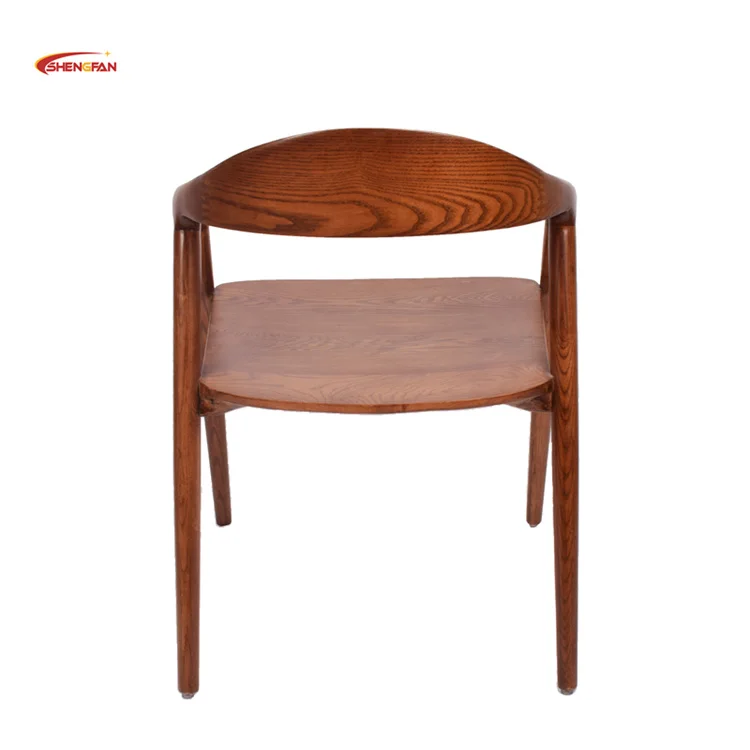Wholesales Wood Upholstered Chairs Solid Wood Dining Chair Wooden Frame Chair For Dining Room Restaurant