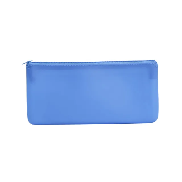 Hot Selling Silicone Pencil Case Waterproof Stationery Storage Organizer Bag Pen Bag School Office