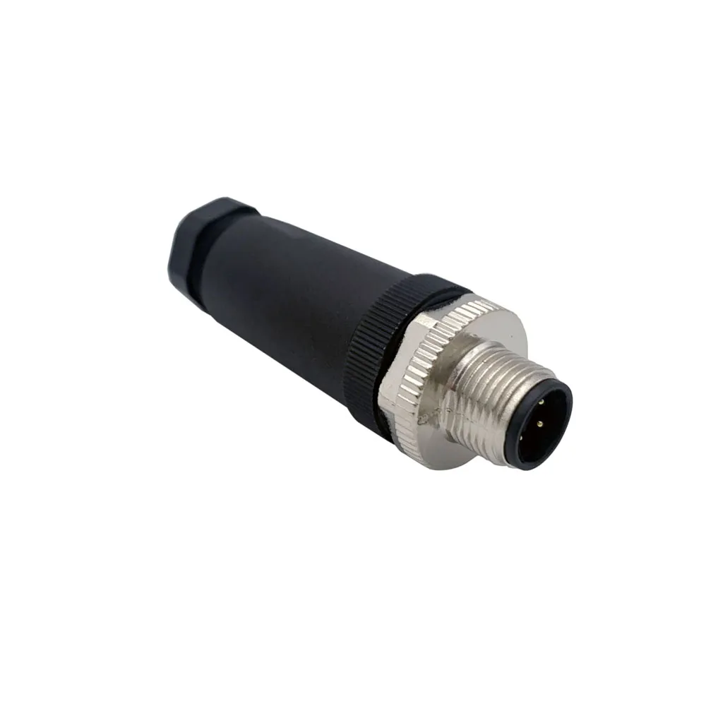 SVLEC IO Link M12 4p Connector Plastic D code Male M12 Field Attachable Connectors