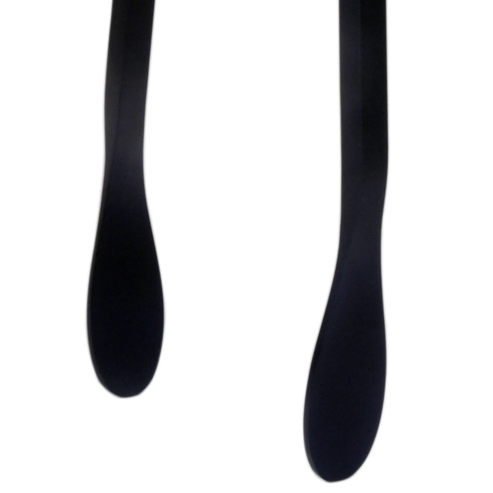 Black Heavy Duty Cast Iron Fire Place Log Tongs spatula for Indoor/Fire Pits Accessories/Tongs Outdoor /firewood tongs