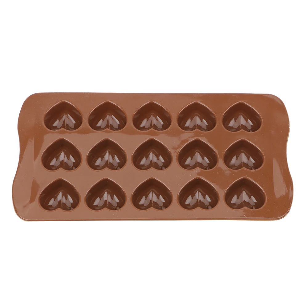 Form Mold Cake Decorating Heart Shape Mould Icecube Chocolate Soap Jelly Tray Kitchen Baking Tool Silicone Diy 3d Heart