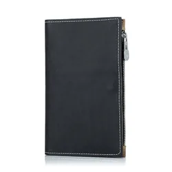 Fashion Band Leather Passport Cover RFID Blocking For Cards Travel Passport Holder Wallet Document Organizer Case Men Women