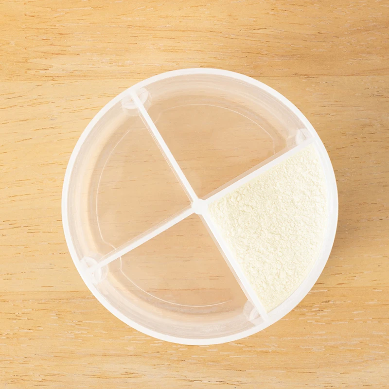 Multi-Functional Baby Milk Powder Case Storage Bottles with Compartments Plastic Containers for Food