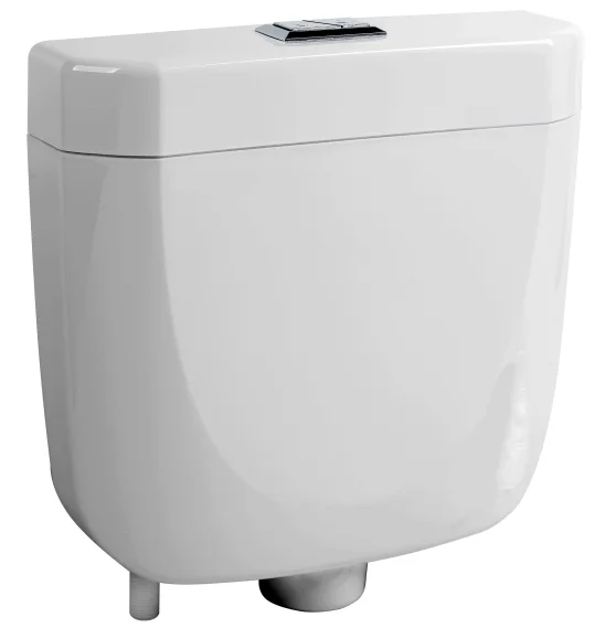 Wall mounted low pressure ultra-thin water tank toilet flush tank