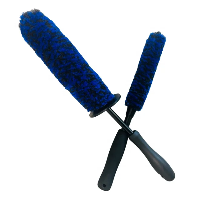 High Quality Effective Dirt Removal Microfiber Wheel Brush Set for Car Cleaning Scratch-Free Perfect for Rims brush